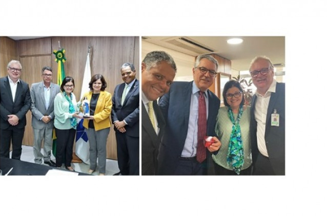 Superintendente da OSID participa de audiência com ministra da Saúde em Brasília