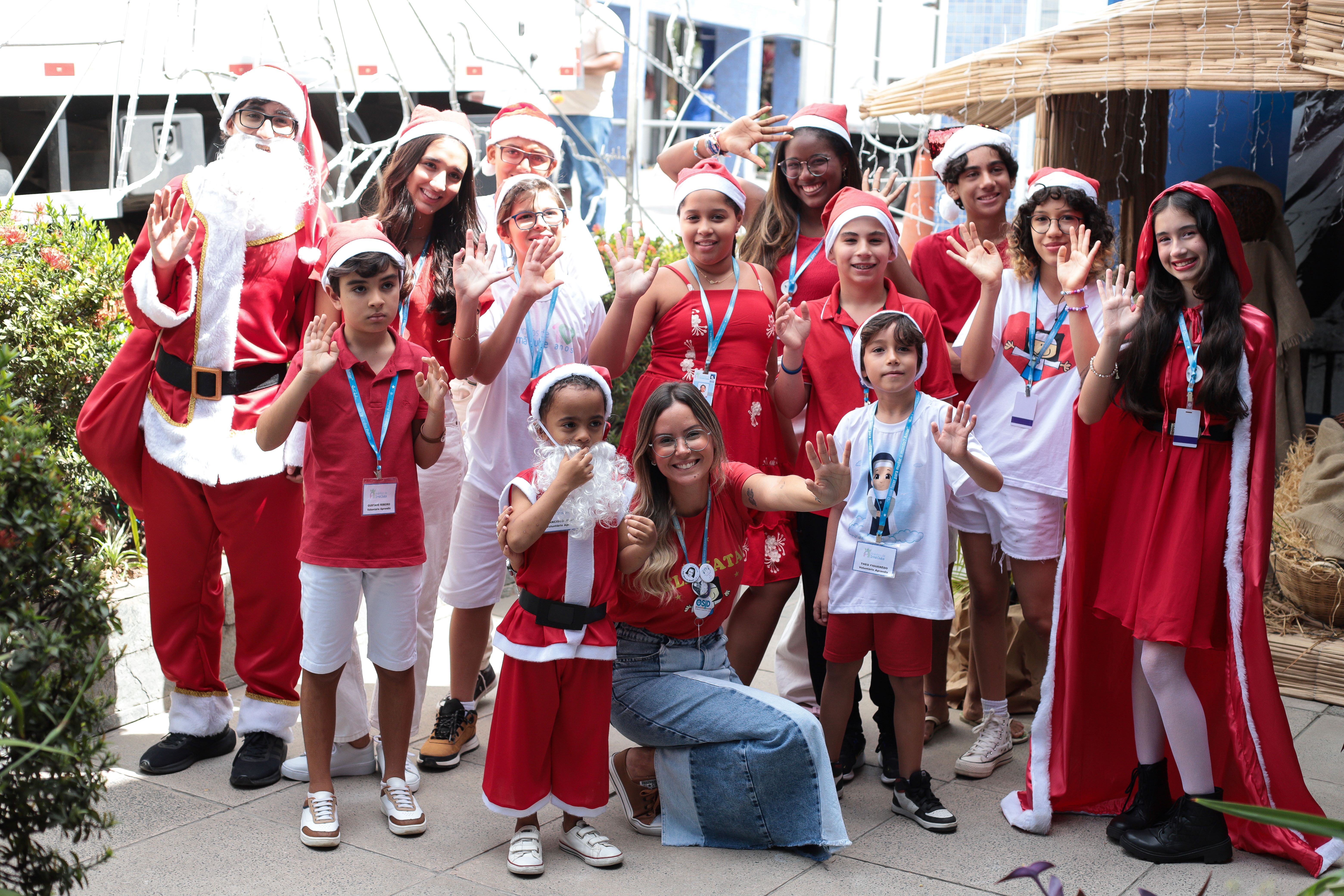 Natal e solidariedade: voluntários realizam entrega de doações aos pacientes acolhidos pela OSID