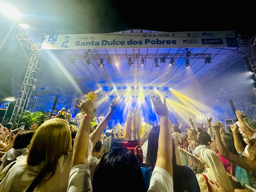 Missas e atrações musicais marcam abertura da Festa de Santa Dulce dos Pobres nesta quinta-feira (1º) em Salvador