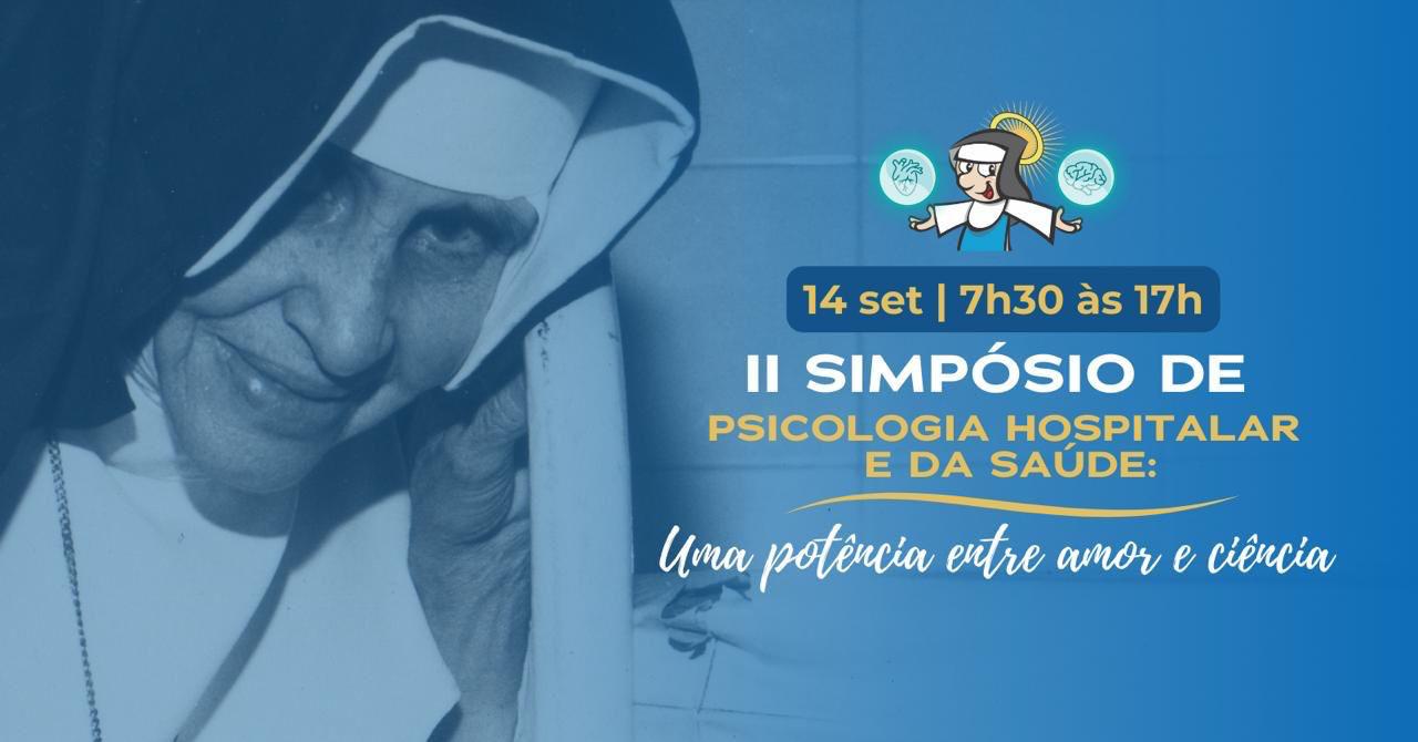 II Simpósio de Psicologia Hospitalar e da Saúde discute relação entre a prática profissional e o Dulcismo neste sábado