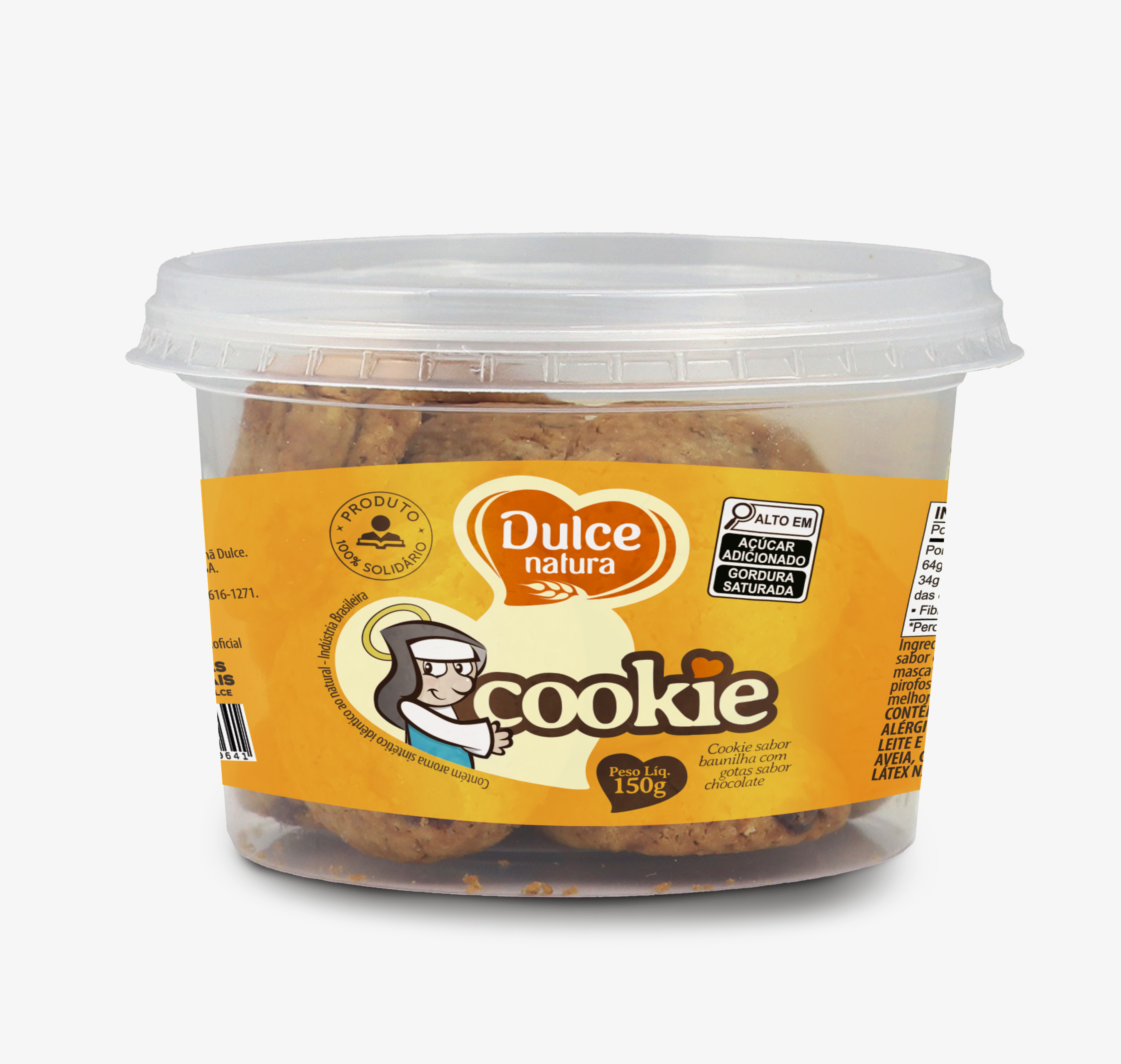 Cookie Dulce Natura agora com nova embalagem